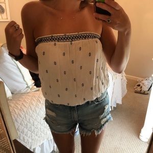 Free people bohemian tube top